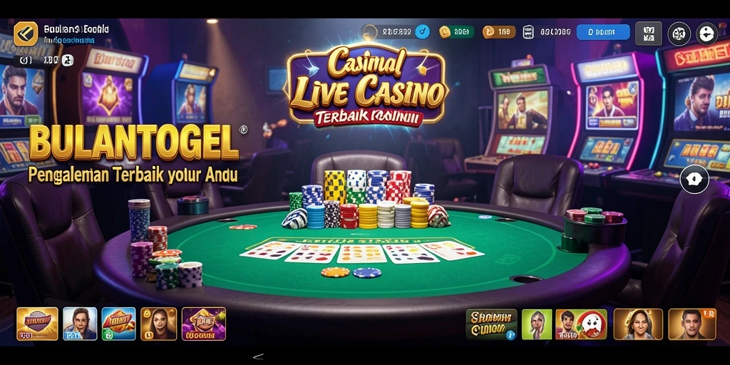 Tangkapan layar gameplay Live Casino yang menarik dan interaktif.