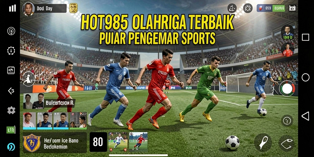 Gameplay menarik dengan visual olahraga yang memukau.