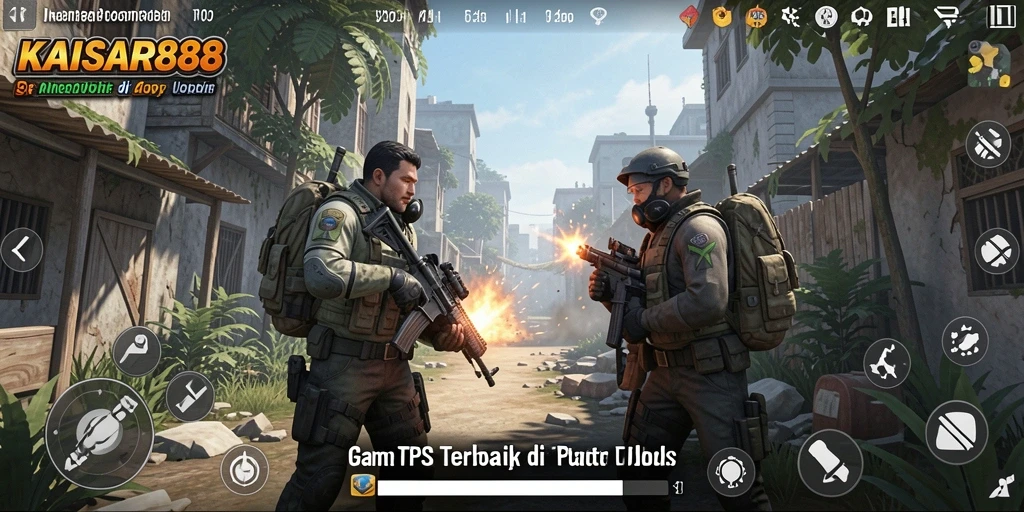 Tampilan aksi seru dalam gameplay KAISAR888 yang menegangkan.