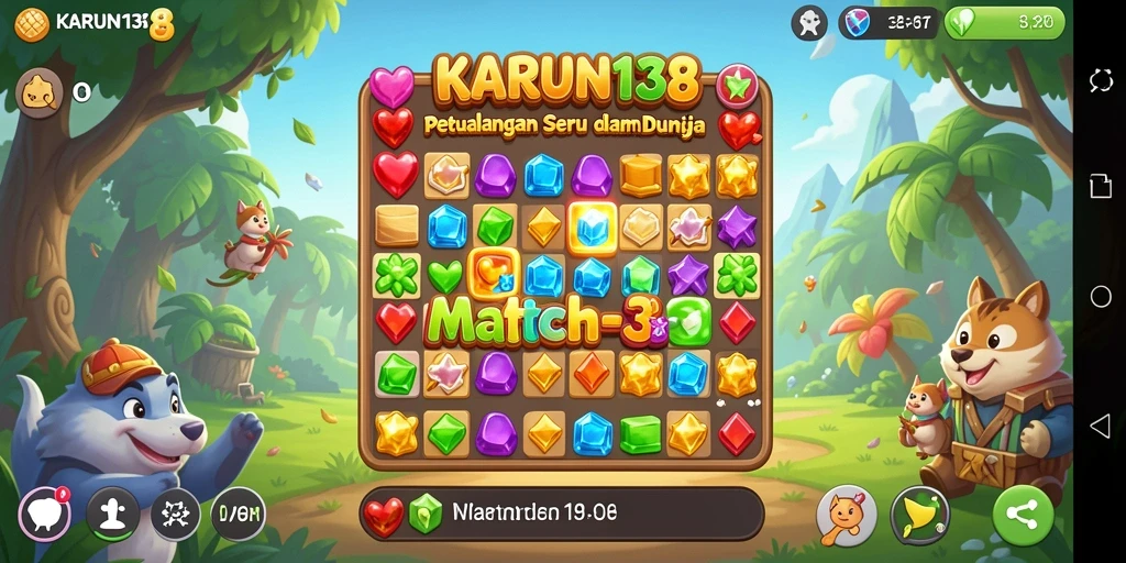 Tampilan gameplay KARUN138 yang seru dan penuh tantangan.