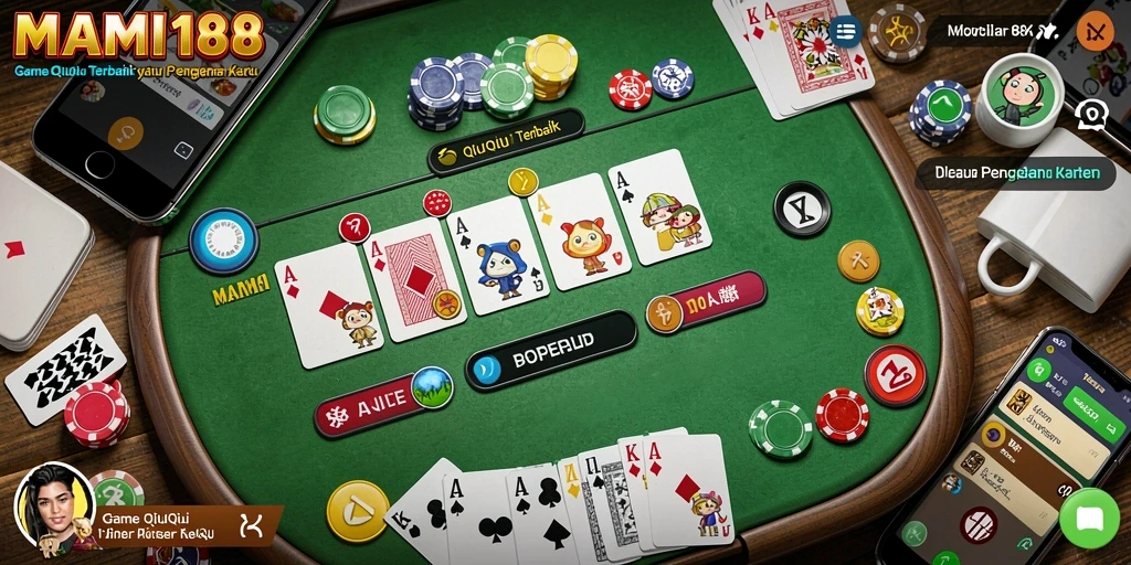 Tampilan gameplay seru di aplikasi QiuQiu MAMI188.