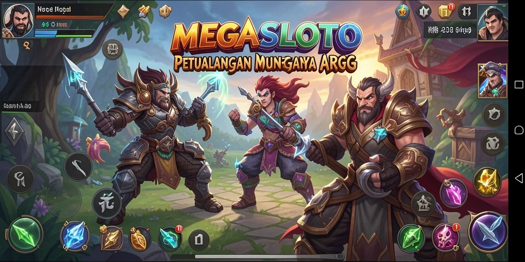 Tangkapan layar MEGASLOTO menampilkan aksi pertarungan yang intens dan menakjubkan.
