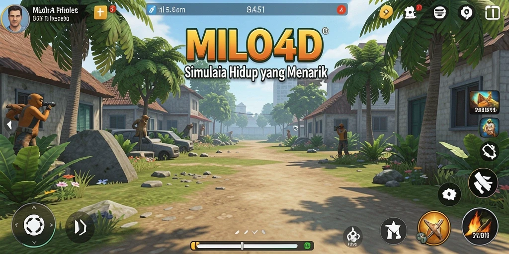 Tangkapan layar gameplay <strong>MILO4D</strong> menampilkan interaksi karakter yang mendalam.