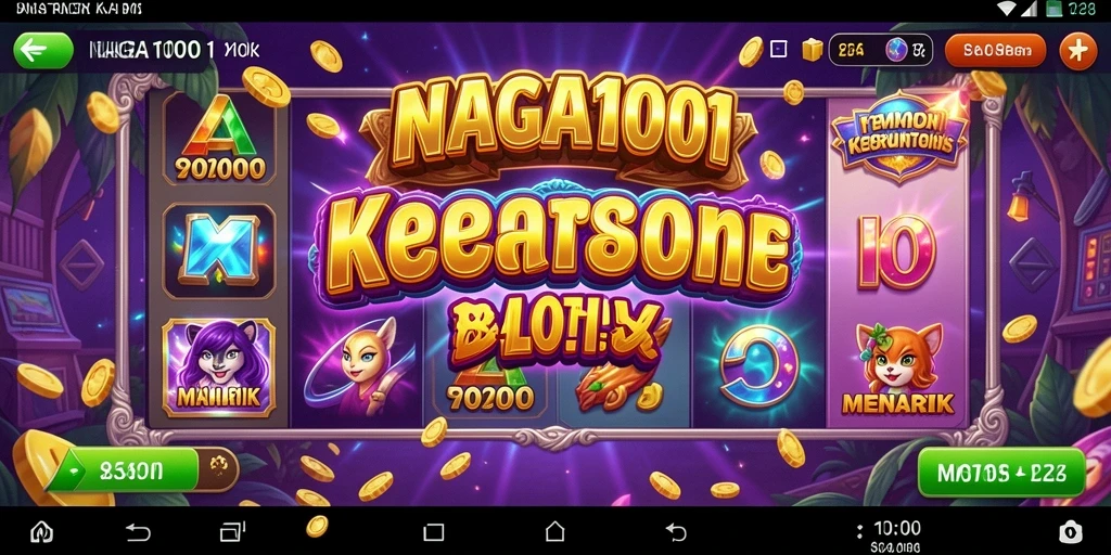 Menampilkan gameplay seru dan menarik di NAGA1001 Slot.