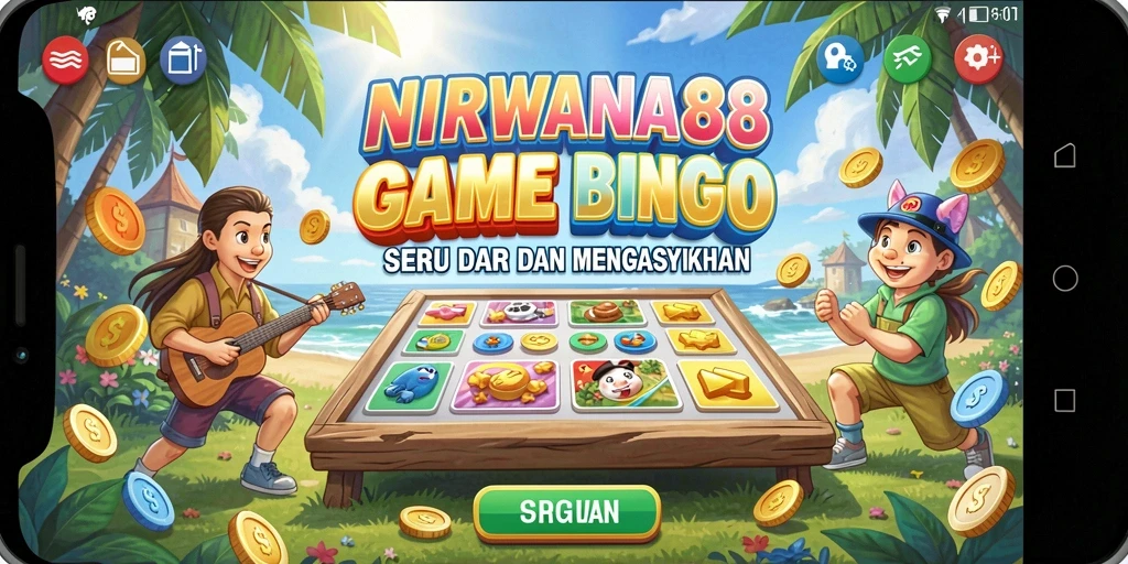 Screenshot NIRWANA88 menampilkan gameplay Bingo yang seru dan menarik.