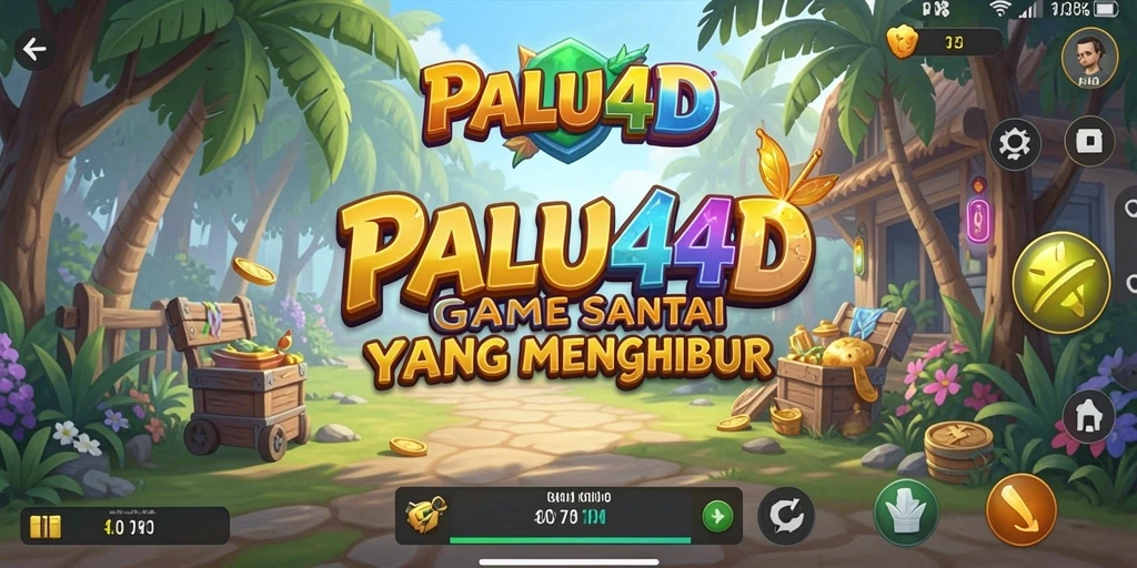 Tampilan gameplay menarik di PALU4D dengan desain visual yang cerah.