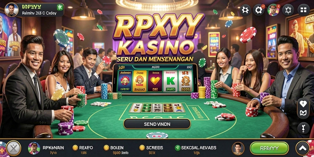 Tampilan menarik dari gameplay Kasino RPYYY yang menegangkan.