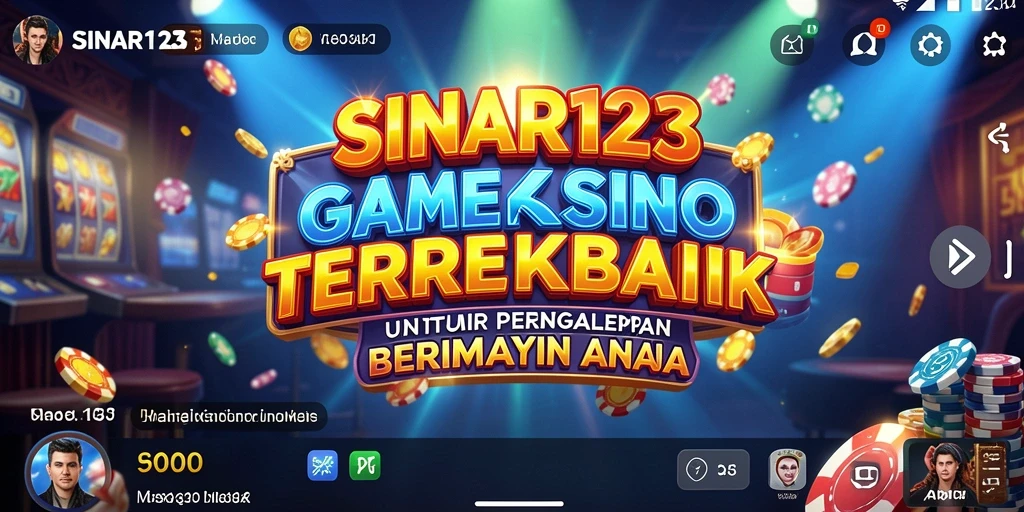 Screenshot permainan Kasino yang menampilkan grafik yang menarik dan gameplay seru.