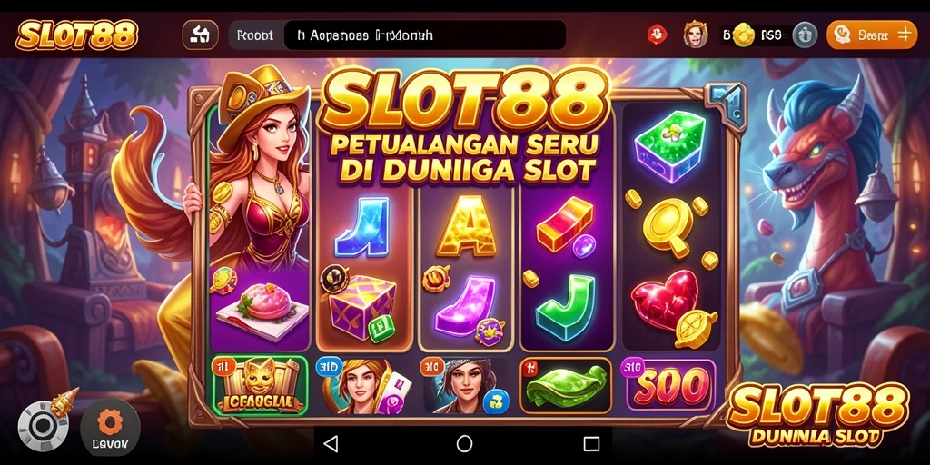 Tampilan menarik dari gameplay SLOT88 yang penuh petualangan dan keseruan.