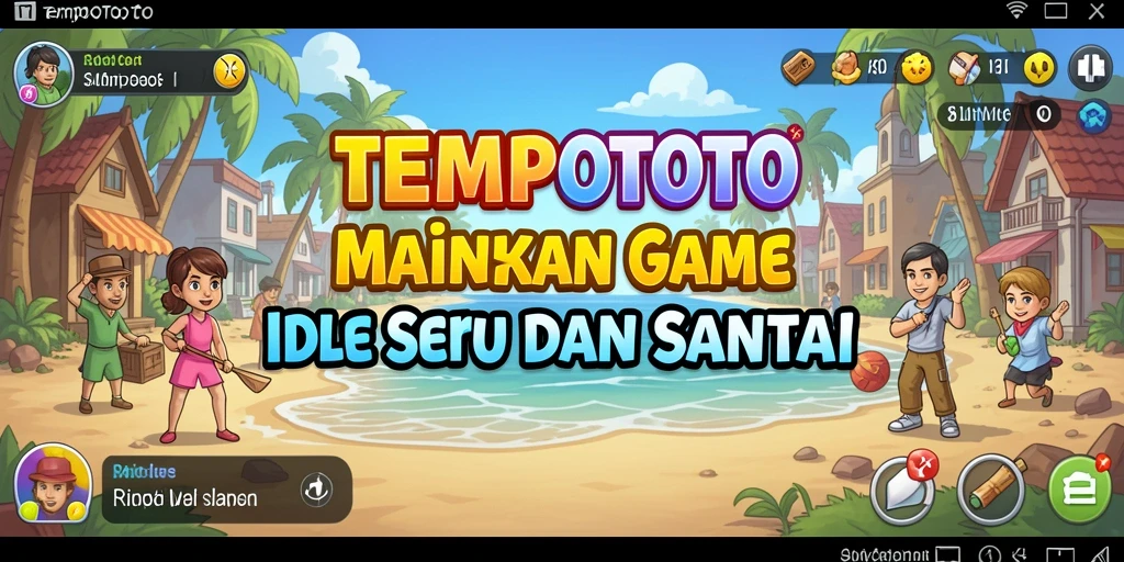 Tampilan gameplay <strong>TEMPOTOTO</strong> yang menyenangkan dan menarik untuk dimainkan.