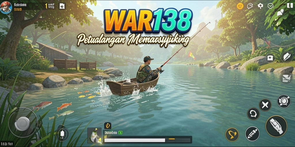 Gameplay memancing yang seru dalam WAR138.