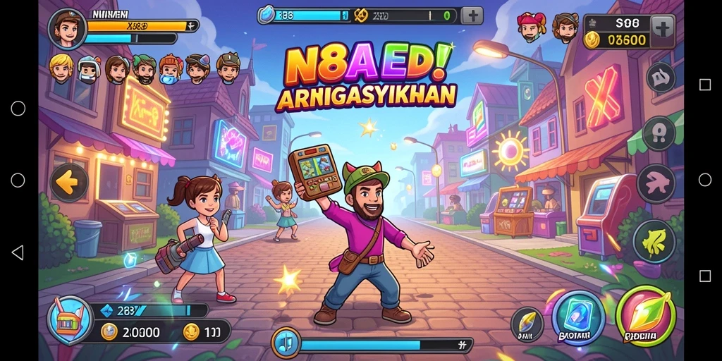 Tampilan gameplay X88 yang seru dan menantang di setiap level.